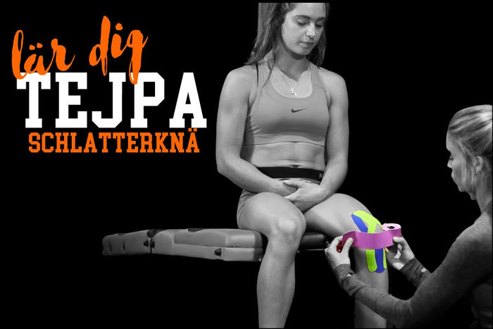 Tejpa ditt schlatterknä